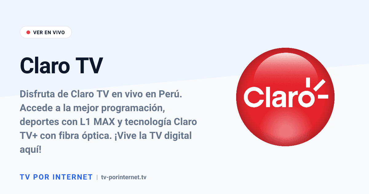 Claro TV en vivo: La Guía Definitiva de Canales, Streaming y Deportes ...